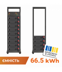 Акумулятор LP LiFePO4 Battery HVM 665,6V 100Ah (66560 Wh) BMS 160А P AB Lrack black