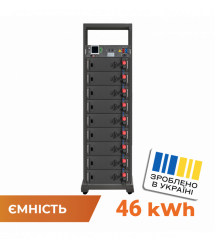 Акумулятор LP LiFePO4 Battery HVM 460,8V 100Ah (46080 Wh)BMS 125А AB Lrack black
