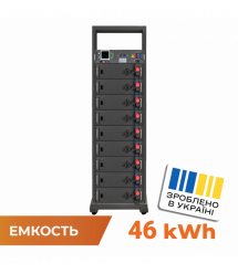 Акумулятор LP LiFePO4 Battery HVM 460,8V 100Ah (46080 Wh)BMS 125А AB Lrack black