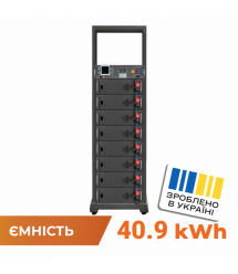 Акумулятор LP LiFePO4 Battery HVM 409,6V 100Ah (40960 Wh) BMS 125А AB Lrack black