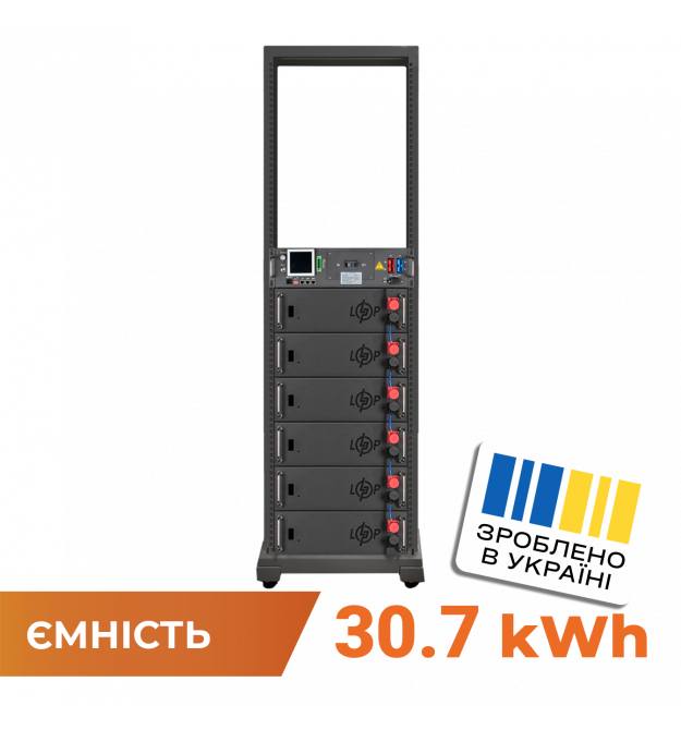 Аккумулятор LP LiFePO4 Battery HVM 307,2V 100Ah (30720 Wh) BMS 125А AB Lrack black