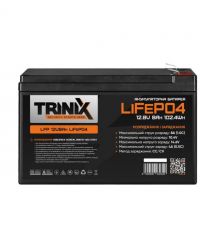 Акумуляторна батарея літій-залізо-фосфатна 12.8В 8А*год Trinix LFP 12V8Ah LiFePO4