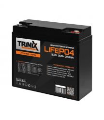 Акумуляторна батарея літій-залізо-фосфатна 12.8В 20А*год Trinix LFP 12V20Ah LiFePO4