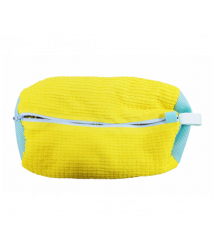 Чохол-сумка для прання взуття 19*36см, поліестр, жовтий