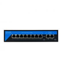PoE коммутатор 8 портов SEVEN P-7328-12V