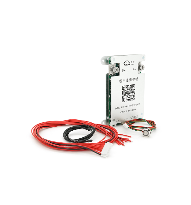 BMS плата JK-BD4A8S4P Li-Ion - LiFePo4 - LTO 3S-8S, 40A, CAN - RS485, 2.8m&ampOmega, Bluetooth, Ballance 0.4A + кнопка