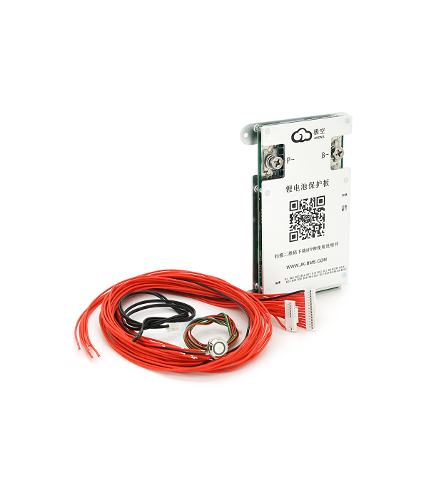 BMS плата JK-BD4A24S10P Li-Ion - LiFePo4 - LTO 7S-24S, 100A, CAN - RS485, 1m&ampOmega, Bluetooth, Ballance 0.4A + кнопка