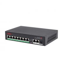 PoE-комутатор некерований 11-портовий ONV-H1108PFD з 8 портами PoE