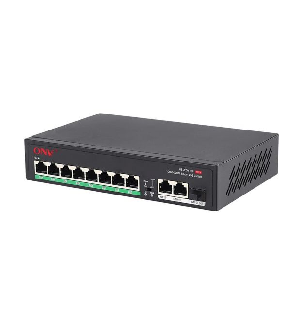 POE-Commucter Unged 11-порт ONV-H1108PFD с 8 портами POE