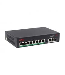 PoE-комутатор некерований 11-портовий ONV-H1108PFD з 8 портами PoE