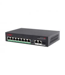 PoE-комутатор некерований гігабітний 11-портовий ONV-H3108PFD з 8 портами PoE