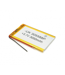 Літій-полімерний акумулятор 3*55*88mm (Li-ion 3.7В 3000 mAh)