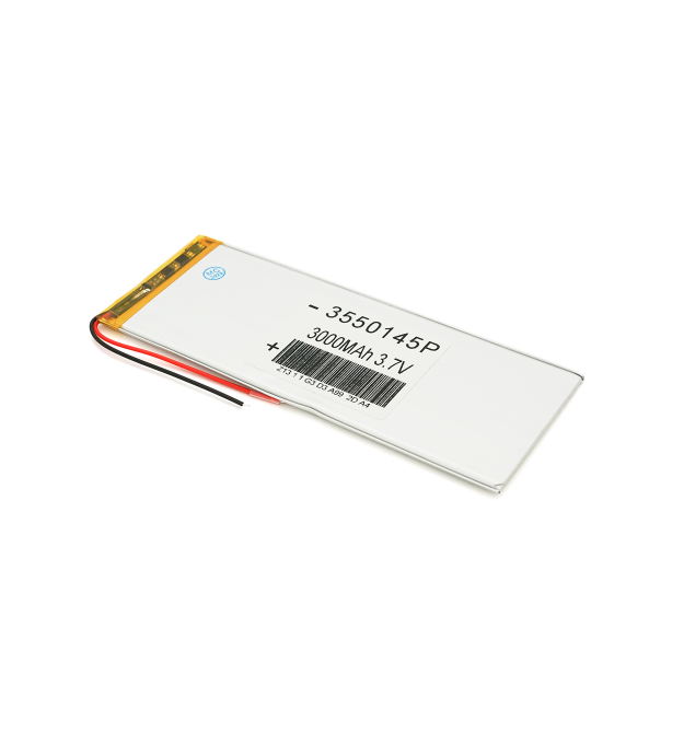 Літій-полімерний акумулятор 3.5*50*145mm (Li-ion 3.7В 3000 mAh)