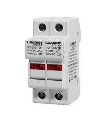 Роз'єднувач запобіжників 32A Leader PV0191-2P DC 1000V