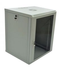 Шкаф 15U 600х600х773 мм акриловое стекло серое
