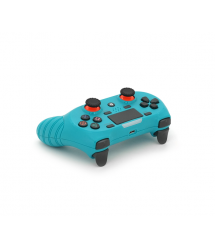 Геймпад Brazzers S8-P бездротовий для PS4 Wireless DOUBLE-motor vibration 4, роз&aposєм для навушників, LED light bar, Cyan, 3.7