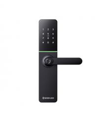 Умный дверной биометрический замок SEVEN LOCK SL-7779BFW black