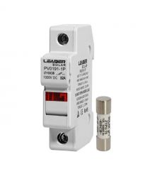 Комплект роз'єднувача та запобіжника 1000V Leader 32A PV0191-1P та 15A BX0234 для сонячних панелей