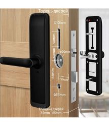 Умный дверной биометрический замок SEVEN LOCK SL-7767BFW-T