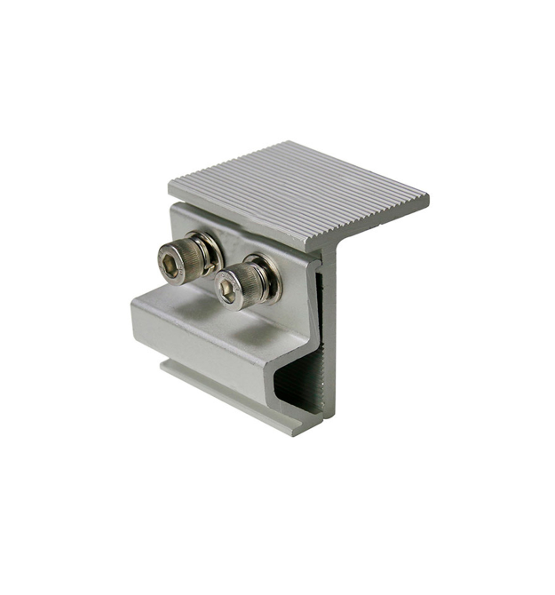 Кутовий затискач для кронштейна, алюмінієвий, 25х21х21мм