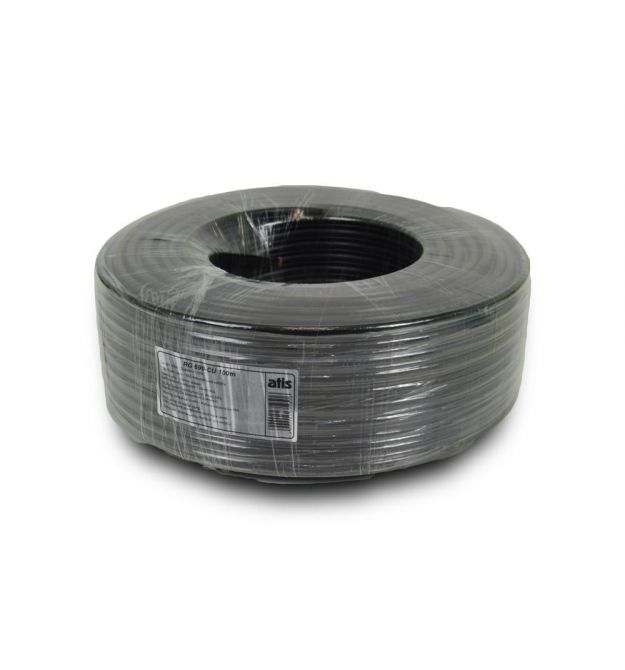 Кабель коаксіальний RG690-Cu+2*0.5 PE, зовнішній комбінований, бухта 100 м