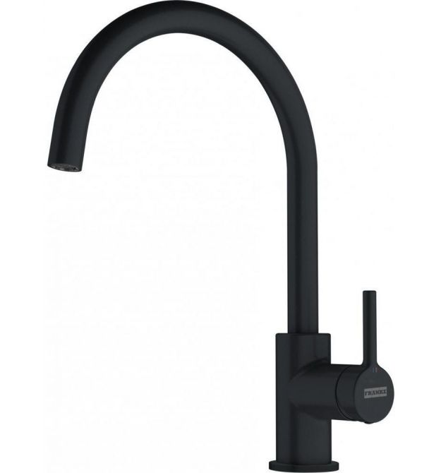 Franke Смеситель Lina /115.0626.019/с поворотным изливом/черный матовий