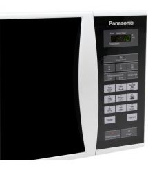 Panasonic Микроволновая печь, 25л, 800Вт, дисплей, откр. ручкой, бело-черный