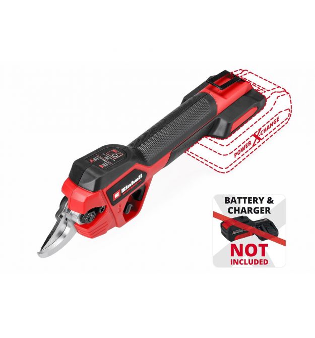 Einhell Секатор аккумуляторный GP-LS 18/28 Li BL - Solo, PXC, 18В, бесщеточный, толщ. 28/14