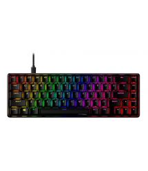 HyperX Клавиатура механическая Alloy Origins 65 67key, Red, USB-A, EN/UA, RGB, черный