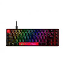HyperX Клавиатура механическая Alloy Origins 65 67key, Red, USB-A, EN/UA, RGB, черный