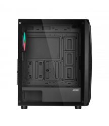 2E Gaming Корпус Aruba G3313W, без БП 1xUSB3.0, 2xUSB2.0, 5x120мм ARGB, VGA 300мм, LCS ready, HUB, TG Side Panel, ATX, чёрный