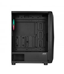 2E Gaming Корпус Aruba G3313W, без БП 1xUSB3.0, 2xUSB2.0, 5x120мм ARGB, VGA 300мм, LCS ready, HUB, TG Side Panel, ATX, чёрный
