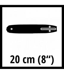 Einhell Шина для цепной пилы 20см, 1.1мм