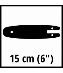 Einhell Шина для цепной пилы 15см, 1.0мм