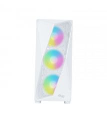 2E Gaming Корпус Aruba G3313W, без БП 1xUSB3.0, 2xUSB2.0, 5x120мм ARGB, VGA 300мм, LCS ready, HUB, TG Side Panel, ATX, белый