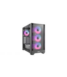 2E Gaming Корпус Dominator Pro G2302W, без БП 2xUSB3.0, 1xUSBType-C, 4x120мм ARGB, VGA 380мм, LCS ready, конт