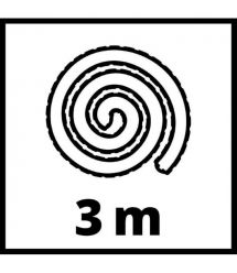 Einhell Шланг для пылесосов, премиум, сверхпрочный, 3м