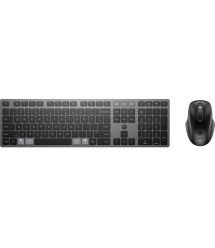 HP Комплект клавиатура та мышь HP 720 Multi-Device Rechargeable, BT, EN/UK, чёрный