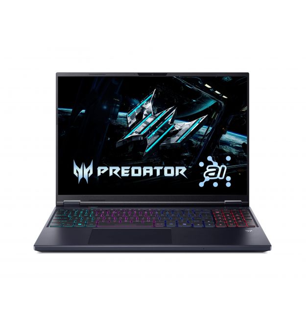 Acer Ноутбук Acer Predator Helios Neo 16 PHN16-73 16" WQXGA, Intel U9-275HX, 64GB, F1TB, NVD5070Ti-12, Lin