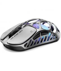 GravaStar Мышь Mercury X Pro, 8K, BT/WL/USB-A, RGB, серый