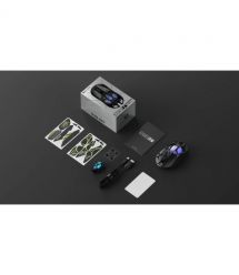 GravaStar Мышь Mercury X Pro, 8K, BT/WL/USB-A, RGB, чорний