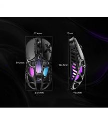GravaStar Мышь Mercury X, BT/WL/USB-A, RGB, чорний
