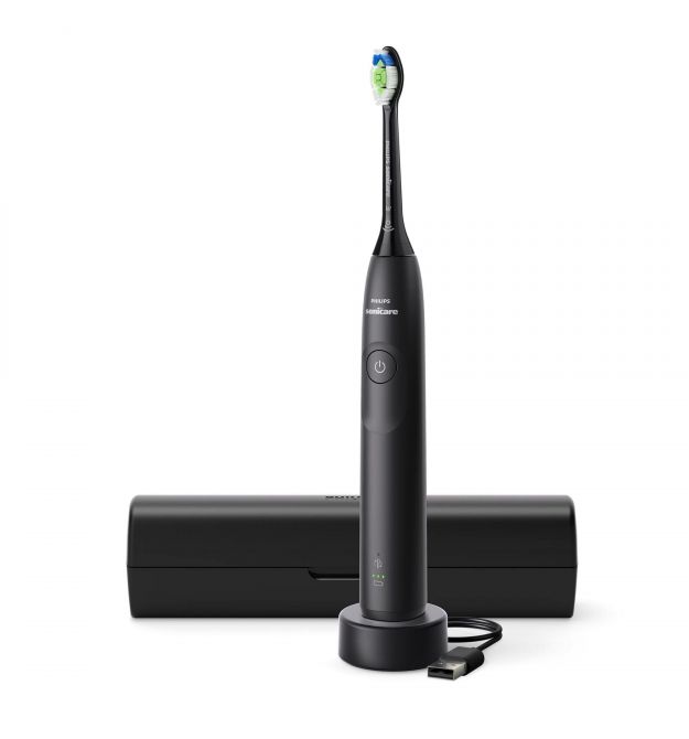 Philips Щетка зубная электр. Sonicare 5300 Series, 62т. колеб/мин, насадок-1, футляр, черный