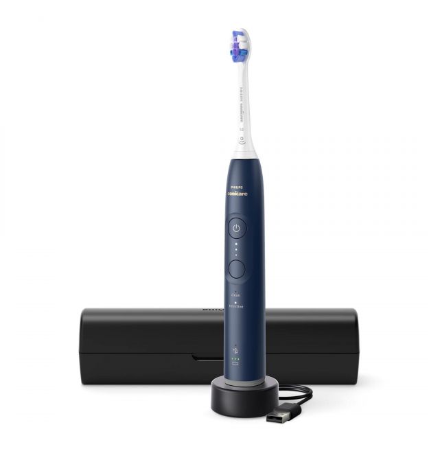 Philips Щетка зубная электр. Sonicare 6100 Series, 62т. колеб/мин, насадок-1, футляр, синий