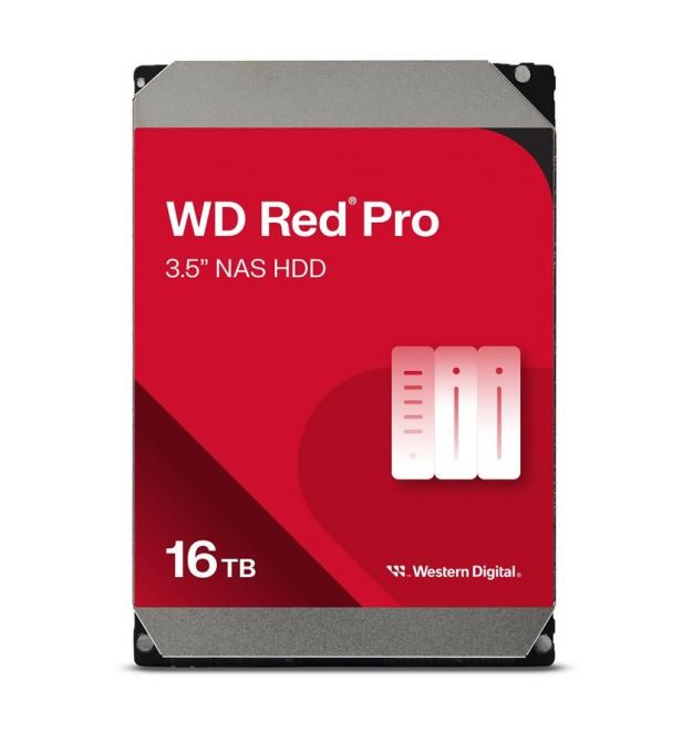 WD Жесткий диск WD 16TB 3.5" 7200 512MB SATA Red Pro NAS