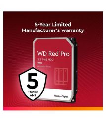 WD Жесткий диск WD 16TB 3.5" 7200 512MB SATA Red Pro NAS