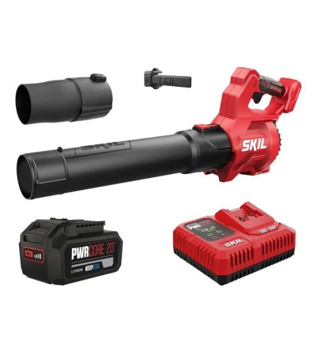 Skil Воздуходувка аккумуляторная 0331 CA 20В 1х4Аг+ЗП 6А 160км/ч 1.5кг