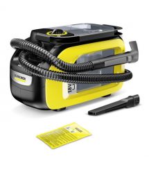 Karcher Пылесос профессиональный аккумуляторный моющий SE 3-18 18В контейнер для воды 1.7л 3.65кг