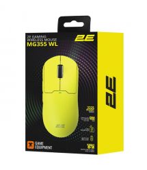 2E Gaming Мышь MG355 WL, RGB, USB-A/WL, жёлтый