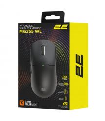 2E Gaming Мышь MG355 WL, RGB, USB-A/WL, чёрный